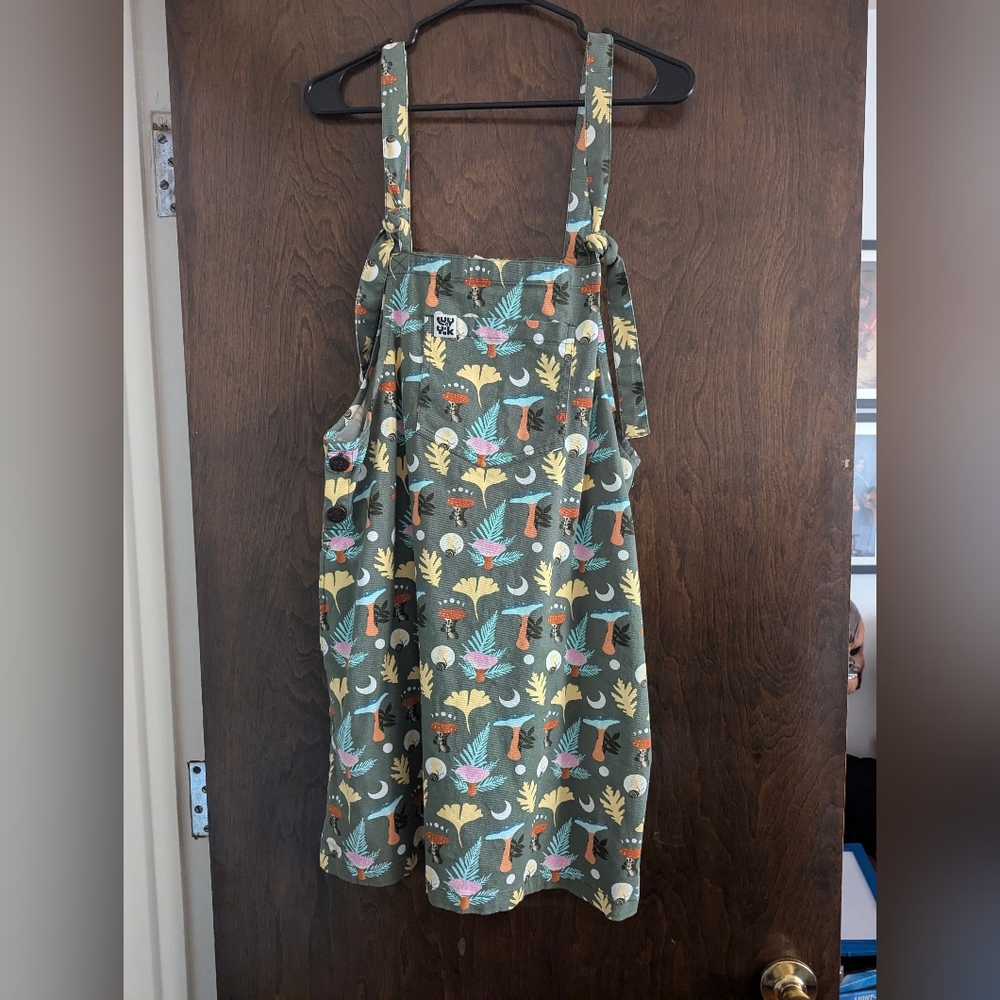 Lucy and Yak Twill Mini Pini Dress